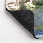 Bushkillの滝- Mt. Pocono、PA マウスパッド (コーナー)