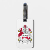 Bushnellの家紋 ラゲッジタグ (裏面縦)