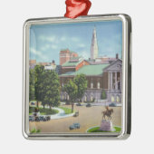 Bushnellの記念物、ラファイエットの彫像 メタルオーナメント (左)