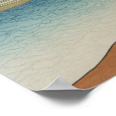 Bushu Tamagawa - Thirty Six Views of Mount Fuji  ポスター (角)