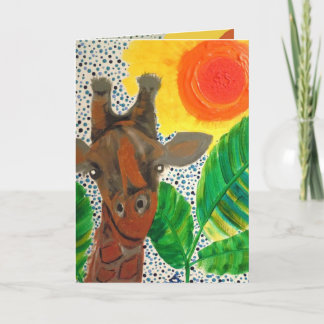 bushveldの静かな王 サンキューカード