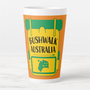 Bushwalking Australia カフェラテマグ