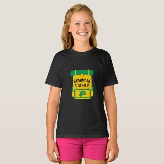 Bushwalking Australia Tシャツ (正面フル)