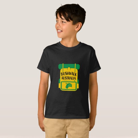 Bushwalking Australia Tシャツ (正面フル)