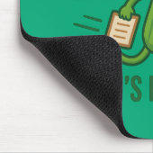 Busier Than a Cucumber In A Women’s Prison Funny マウスパッド (コーナー)