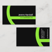 Businesモダンなカード 名刺 (正面/裏面)