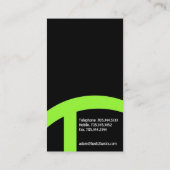 Businesモダンなカード 名刺 (裏面)