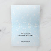 Business おもしろい 2020 Just  With It Toilet紙 シーズンカード (内部)