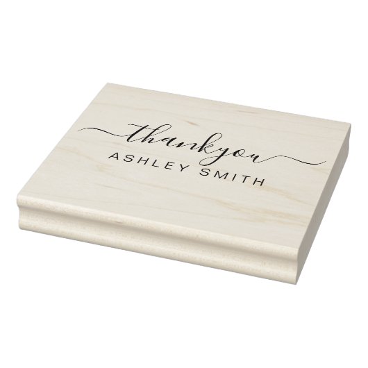 Business エレガント Thank You Rubber Stamp ラバースタンプ (スタンプ)