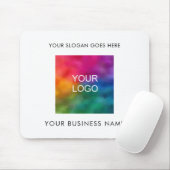 Business カスタマイズ Companyのロゴにテキストを追加 マウスパッド (マウス)