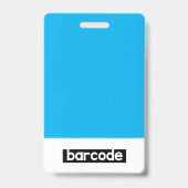 Business パーソナライズされた id従業員カードのカスタム バッジ (裏面)