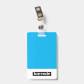 Business パーソナライズされた id従業員カードのカスタム バッジ (裏面 （クリップ付）)