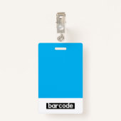 Business パーソナライズされた id従業員カードのカスタム バッジ (裏面クリップ)