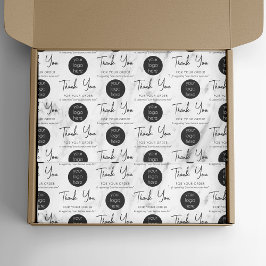 Business パーソナライズされた Thank You Logo Marble 薄葉紙