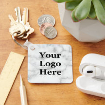 Business フェイク White Marble Your Logo Hereテンプレート