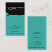 BUSINESS モダン CARD :: talk bubble 11P 名刺 (正面/裏面)