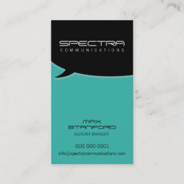 BUSINESS モダン CARD :: talk bubble 11P 名刺