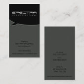 BUSINESS モダン CARD :: talk bubble 4P 名刺 (正面/裏面)