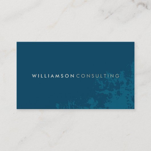 BUSINESS 男らし CARD :: plain モダン5グランジ 名刺 (正面)