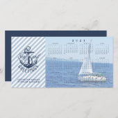 Business 航海の 2021カレンダー季節のごあいさつ シーズンカード (正面/裏面)