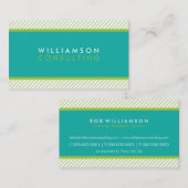 BUSINESS 頭が切れる CARD :：プレーンモダントレンディー10 名刺 (正面/裏面)