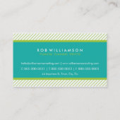 BUSINESS 頭が切れる CARD :：プレーンモダントレンディー10 名刺 (裏面)