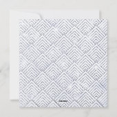 Business 2026カレンダーブラックシルバーグリッターシンプル シーズンカード (裏面)