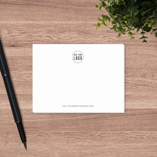 Business Addパーソナライズされた Logoミニマルモダンリスト ポストイット