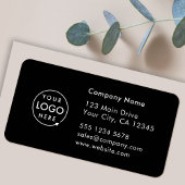 Business Address Label | Logo Company Info Sticker ラベル