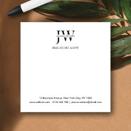 Business Address Monogram Real Estate Business ポストイット