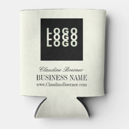 Business Artist Crafterアップロードロゴクーラーボックス 缶クーラー