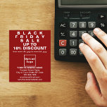Business Black Friday Sale on Red Flyer チラシ<br><div class="desc">ブラックフライデーセールでカスタマイズ可能なフライヤー、あなたのビジネスの名前と他の情報、より多くの顧客を引き付けるために使用できるマーケティング材料。カスタマイズ買お客様の製品や顧客がサービスを好きになるように、より多くの顧客を引き付けるためにITを配布する。デザインの色は赤い背景の白い文字。このフカスタマイズライヤーには、提供する割引率と販売日を指定する。ビジネスロゴもアップロードし、会社名、住所、電話番号、電子メールとWebサイト、またはビジネスソーシャルメディアページを入力する。ロゴを入力してアップロードした後、前後の文字の外観を確認する。外観もしは喜ばしい、今すぐ注文を配置できる。このチラもしーまたは選択するサイズに合わせて文字とロゴのサイズを変更し、移動する必要がある場合は、デザインツールで変更してください。デザインツールで背景色、フォント色、フォントスタイルを変更することもできます。今週のブラックフライデーより多くの販売を願う。</div>