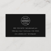 Business Black Referral Cardをご存知の方 予約カード (裏面)