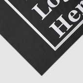 Business Black Your Logo Hereテンプレート 薄葉紙 (詳細)