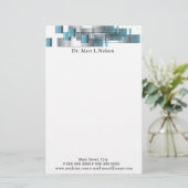 business_blue_doctor 便箋 (スタンド正面)