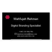 Business Business Cards | Car Magnets – Corporate  マグネット名刺 (正面)