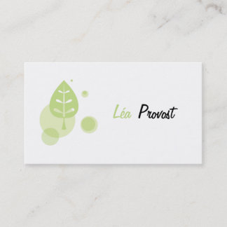 Business car - Carte de visite Landscape 名刺