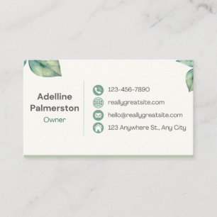 Business Cardの所有者/CEO 名刺