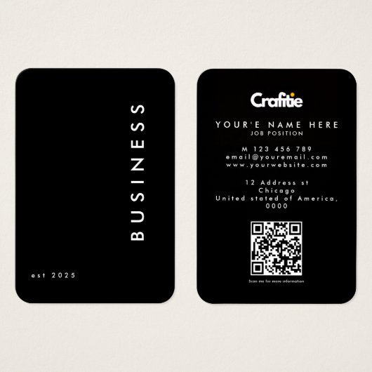 Business card (正面&裏面)