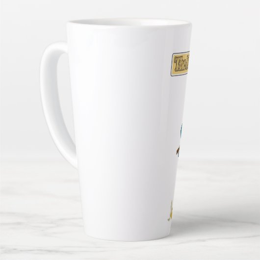 Business Card カフェラテマグ (左アングル)