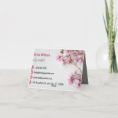 business card サンキューカード (裏面)