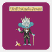 Business Card スクエアシール (正面)