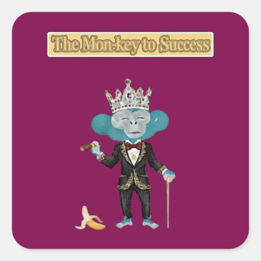 Business Card スクエアシール (正面)