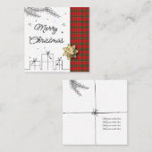 Business Card スクエア名刺 (正面/裏面)