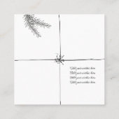 Business Card スクエア名刺 (裏面)