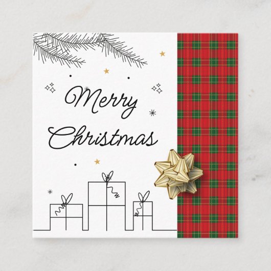 Business Card スクエア名刺 (正面)