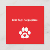 Business Card スクエア名刺 (裏面)