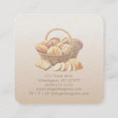 Business Card スクエア名刺 (裏面)