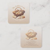 Business Card スクエア名刺 (正面/裏面)