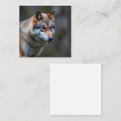 Business card  スクエア名刺 (正面/裏面)